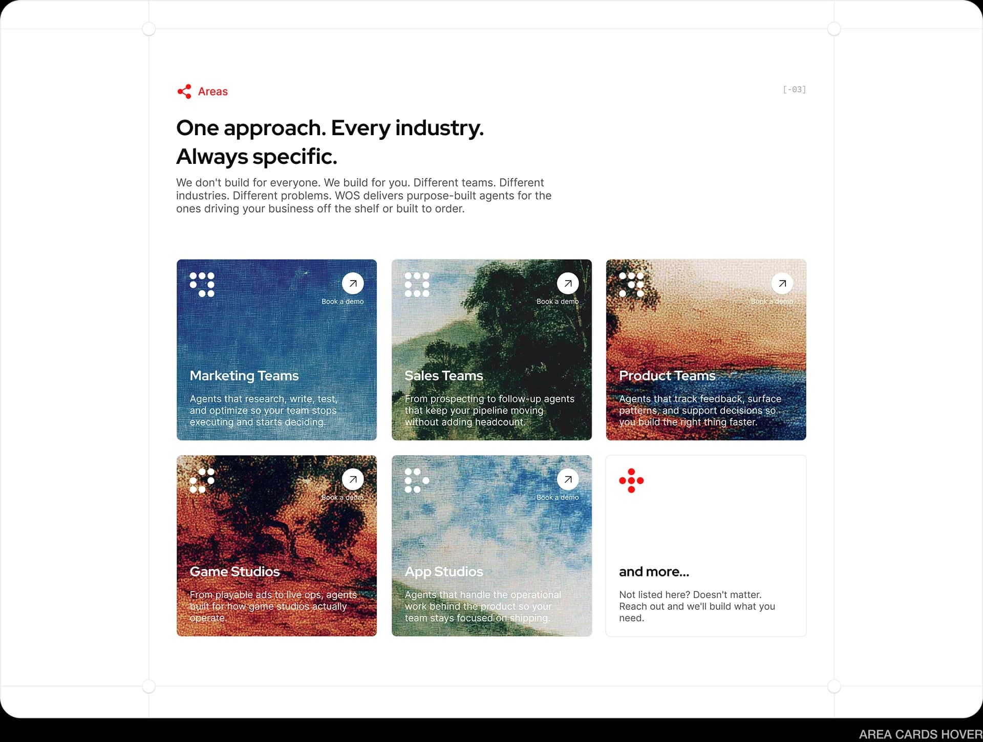 Area Cards Hover - Image 1